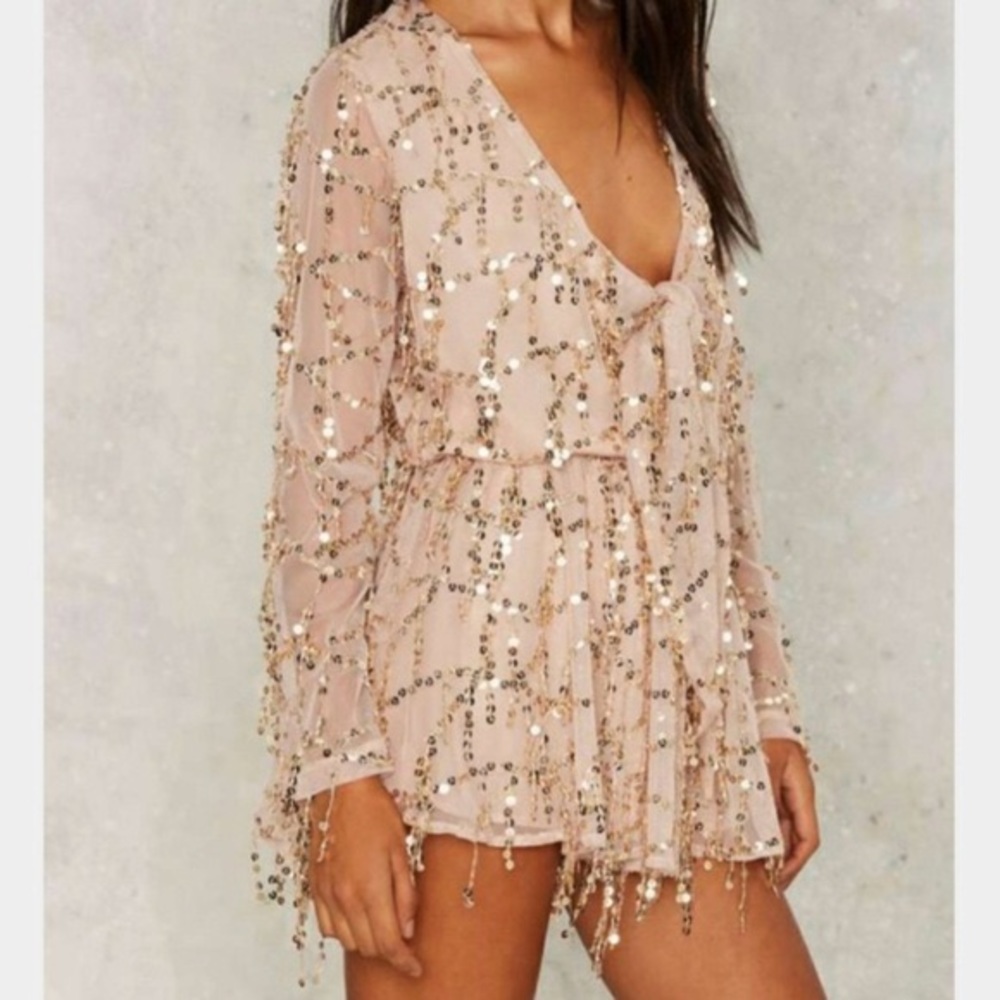 Sequin Romper
